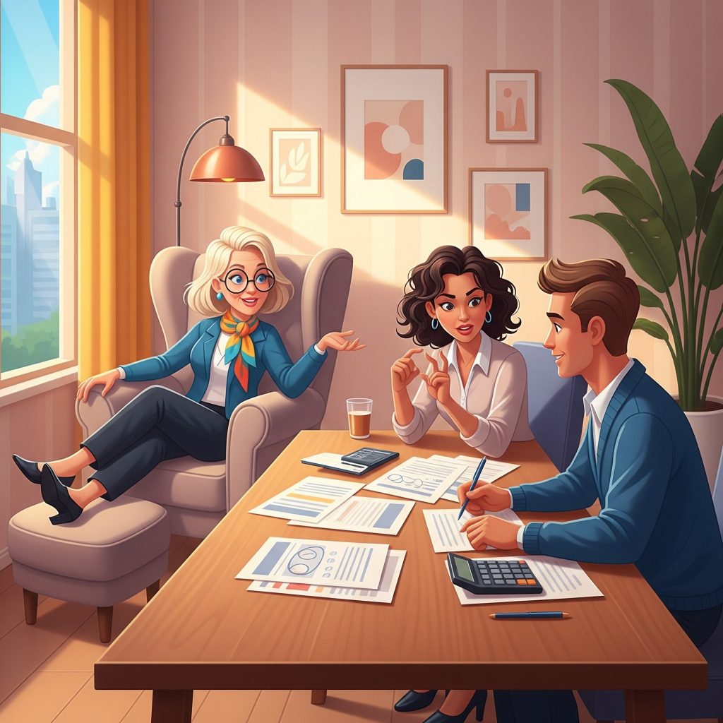 Insurance customer stories conversation about family protection and planning